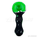 Honey Bee Silicone Hand Pipe with Dabber 4.5" - SWP174