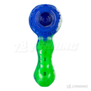 Honey Bee Silicone Hand Pipe with Dabber 4.5" - SWP174