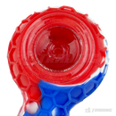 Honey Bee Silicone Hand Pipe with Dabber 4.5" - SWP174