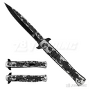 4" Rose Blade  Rose Handle Assisted Knife - KS3042