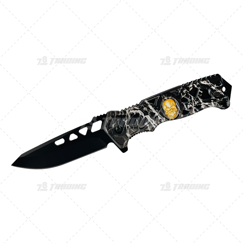 Fishing / Hunting Folding Knife - KS2451 BK