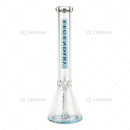 Legendary Glass Color Logo Simple Beaker LG316 16inches