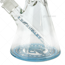 Legendary Glass Color Logo Simple Beaker LG316 16inches