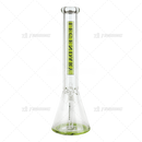 Legendary Glass Color Logo Simple Beaker LG316 16inches