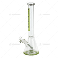 Legendary Glass Color Logo Simple Beaker LG316 16inches