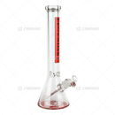 Legendary Glass Color Logo Simple Beaker LG316 16inches