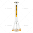 Legendary Glass Color Logo Simple Beaker LG316 16inches