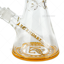 Legendary Glass Color Logo Simple Beaker LG316 16inches
