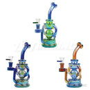 Legendary Glass Metallic Chrome Recycler LG334