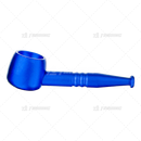 4" Screw On Metal Smoking Pipe