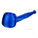 4" Screw On Metal Smoking Pipe