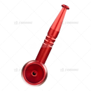 4" Screw On Metal Smoking Pipe