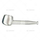 4" Screw On Metal Smoking Pipe