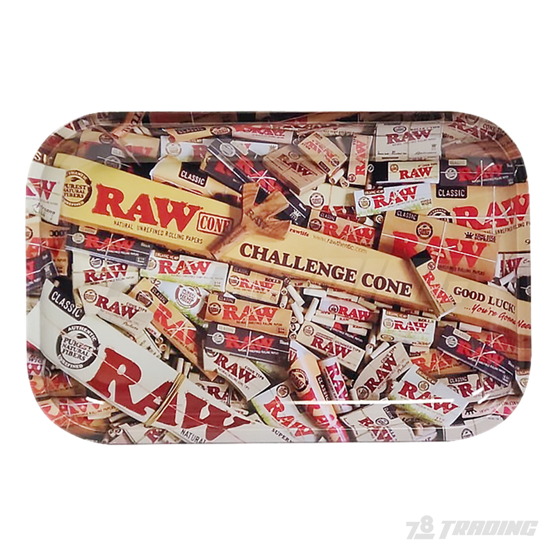 Metal Rolling Tray 11inches x 7inches -