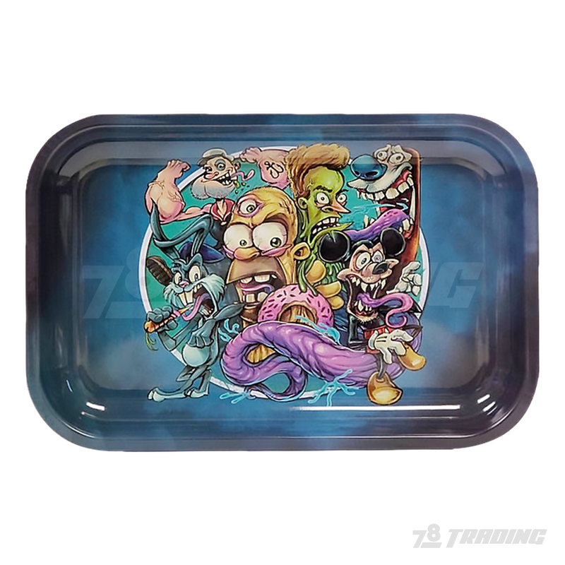 Metal Rolling Tray 11inches x 7inches -