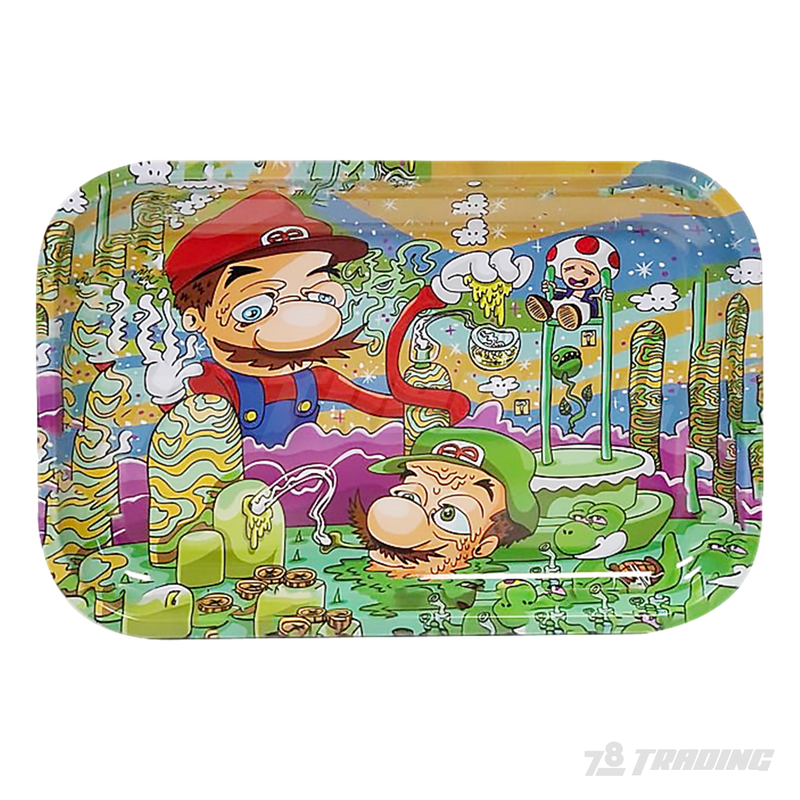 Metal Rolling Tray 11inches x 7inches -