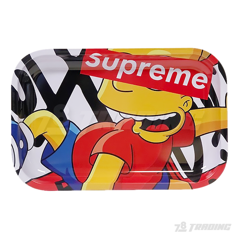Metal Rolling Tray 11inches x 7inches -