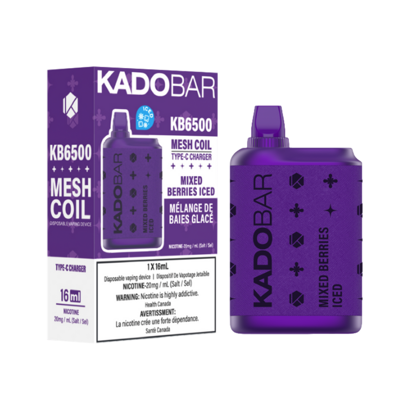 KadoBar 6500 Disposable Vape - 5ct