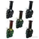 Skull Shape 5.5" Designed Mini Soft Glass Bong - BLMIN05-7