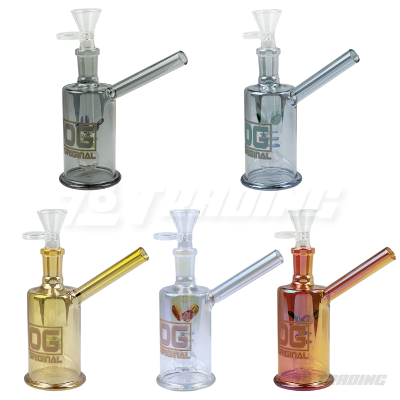 OG Original Glass Metallic Chrome Oil Burner Pipe - OG705