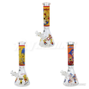 Cartoon Decal 14" 7mm Thick Glass Beaker - FGCT14001