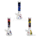 Cartoon Decal 14" 7mm Thick Glass Beaker - FGCT14001