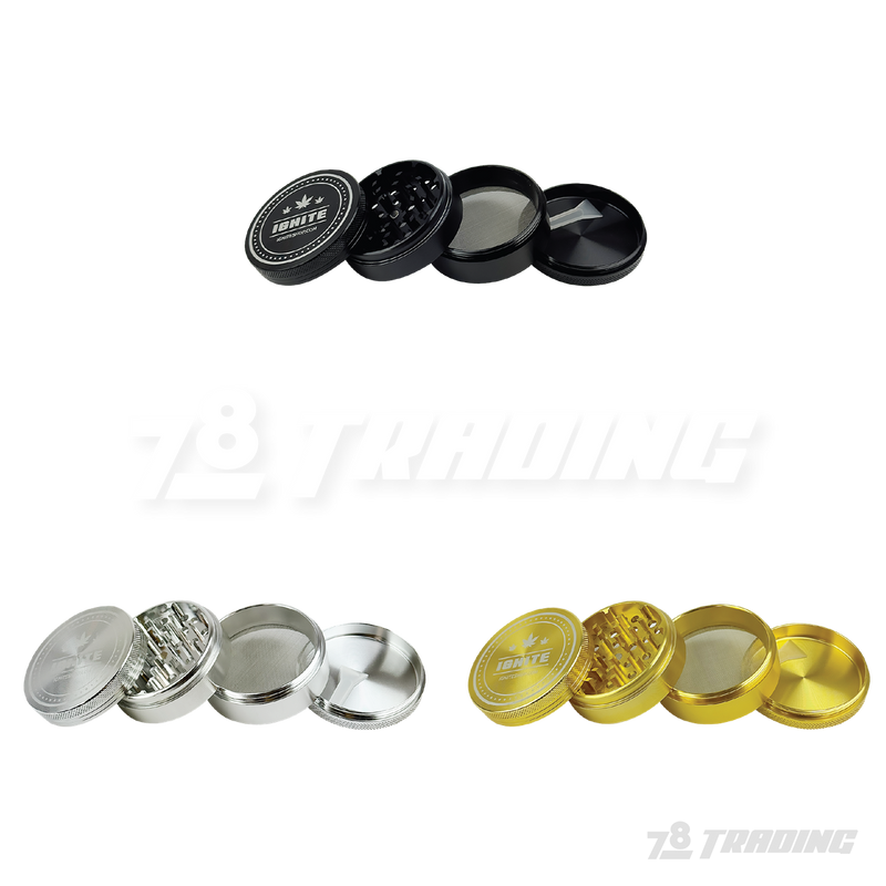 Ignite 60mm 4parts Aluminum Grinder - EP46
