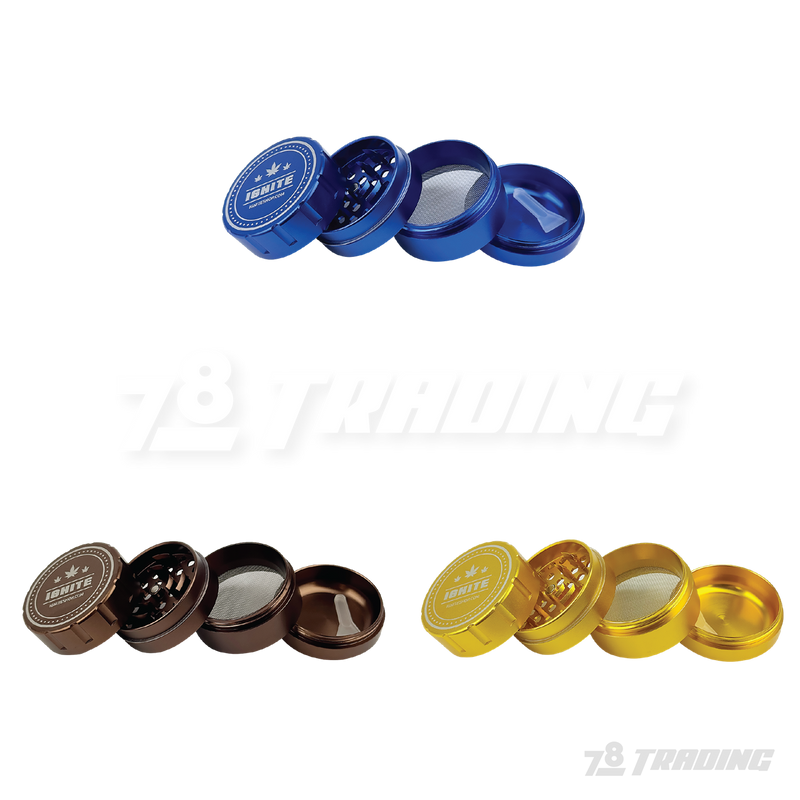 Ignite 60mm 4parts Aluminum Grinder - EP69