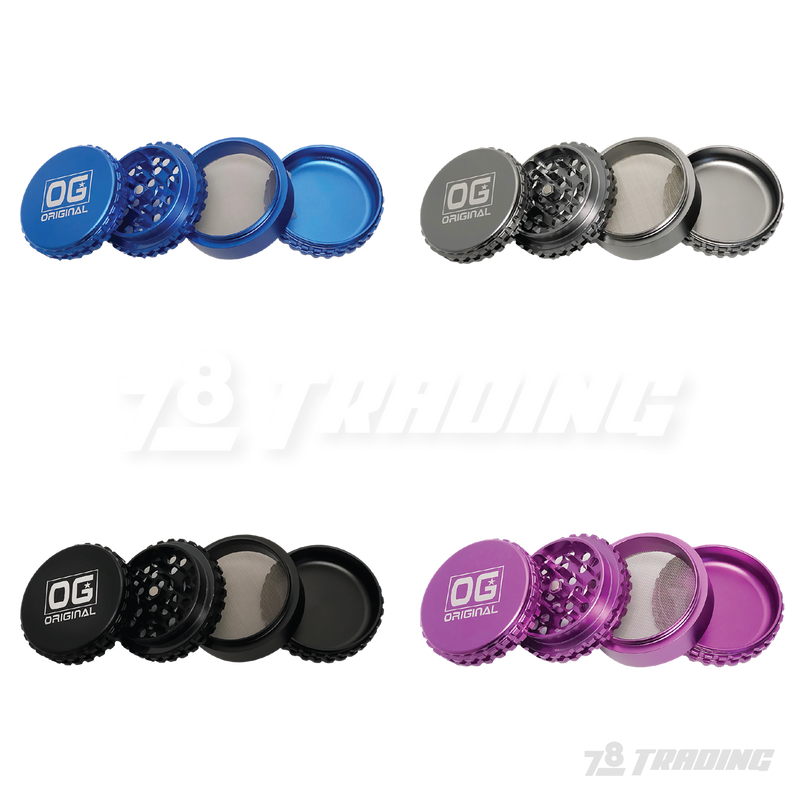 OG Original Aluminum Grinder 63mm 4layers - PH9041
