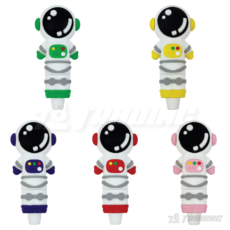 Astronaut Silicone Hand Pipe 4.3" - SHP371