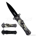 Design Handle Black Blade 8" Knife - KS1204