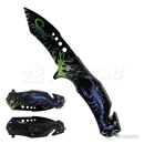 3D Scorpion Design 8.5' Knife W/ Glass Breaker - KS1814