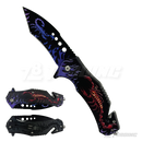 3D Scorpion Design 8.5' Knife W/ Glass Breaker - KS1814