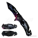 3D Scorpion Design 8.5' Knife W/ Glass Breaker - KS1814