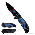 3D Wolf Design Handle 8" Knife - KS1927