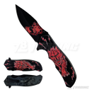 3D Wolf Design Handle 8" Knife - KS1927