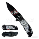 3D Wolf Design Handle 8" Knife - KS1927