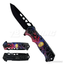 Thunder Skull Design 8.5" Knife - KS2451