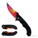 3D Black Handle 8" Knife - KS5566