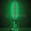 Glow In The Dark LV Monogram Pattern Beaker 20inches / 9mm