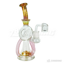 OG Original Glass 8inches Metallic Chrome Rig -OG600