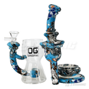 OG Original Glass 10inches Silicone Water Pipe with Glass - OG-SLB027