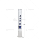 OG Original Glass Open Ended 6 Slits Downstem - BLUE