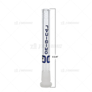 OG Original Glass Open Ended 6 Slits Downstem - BLUE