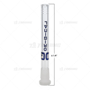 OG Original Glass Open Ended 6 Slits Downstem - BLUE