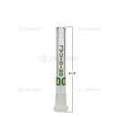 OG Original Glass Open Ended 6 Slits Downstem - GREEN