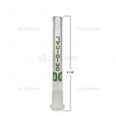 OG Original Glass Open Ended 6 Slits Downstem - GREEN