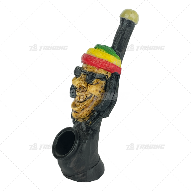 Resin Smoking Pipe - JAMAICAN