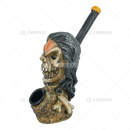 Resin Smoking Pipe - SKULL