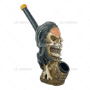 Resin Smoking Pipe - SKULL
